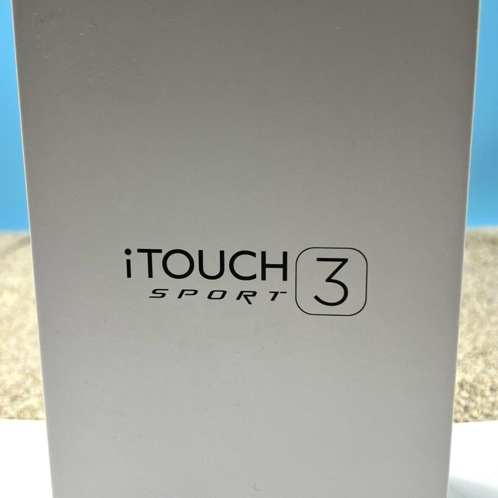 iTouch Sport 3 Smartwatch Fitness Tracker: Silver Case with White Strap - Picture 4 of 5